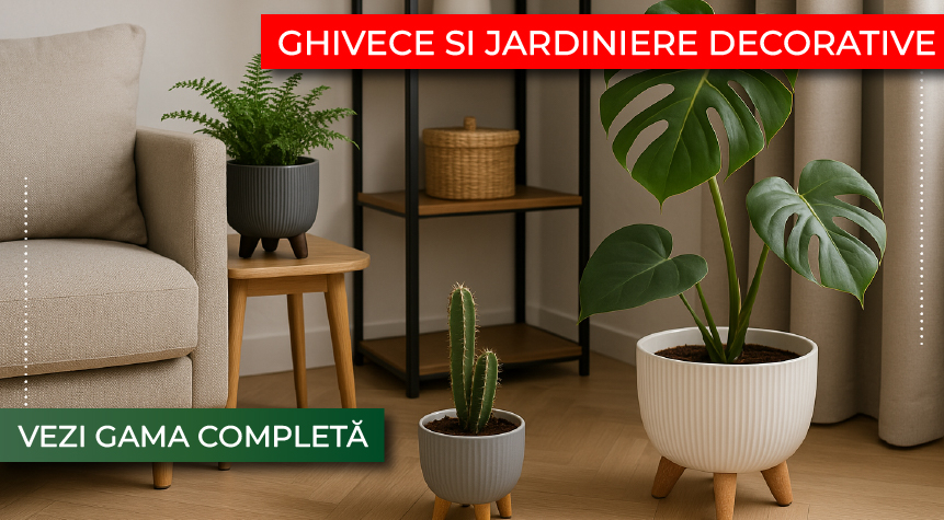 Ghovece si jardiniere decorative